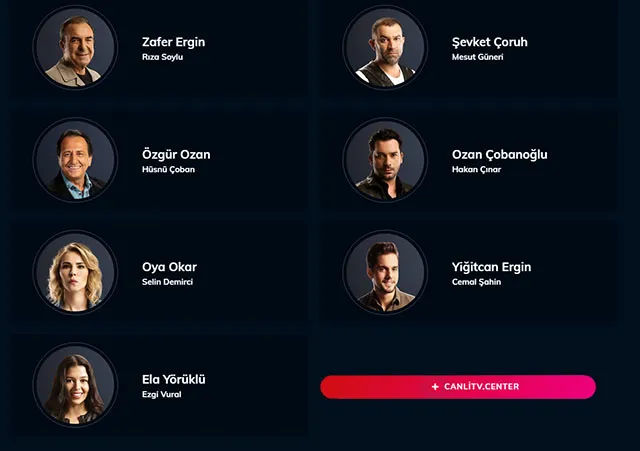 arka sokaklar oyunculari