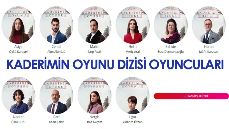 kaderimin oyunu oyunculari