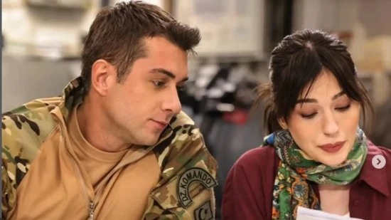 Gamze Özçelik Cem Bender Operasyon Alesta Dizisi Seti TCG İstanbul