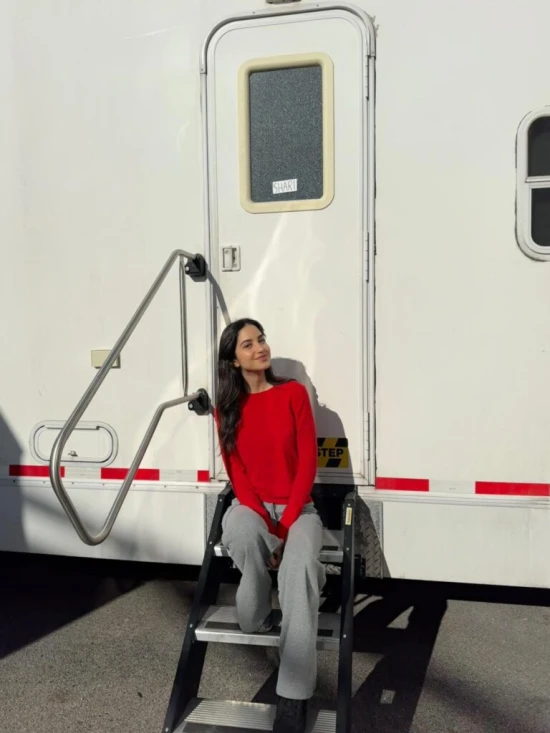 Oyuncu Selin Çuhadaroğlu Gran Turismo Sonrası Chicago PD Setinde